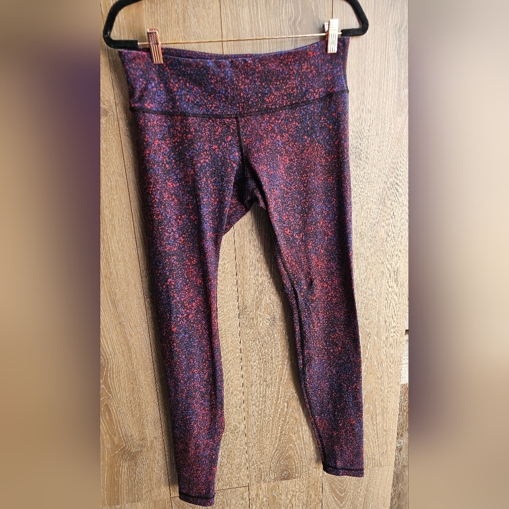 Lululemon Multicolor Speckled Leggings